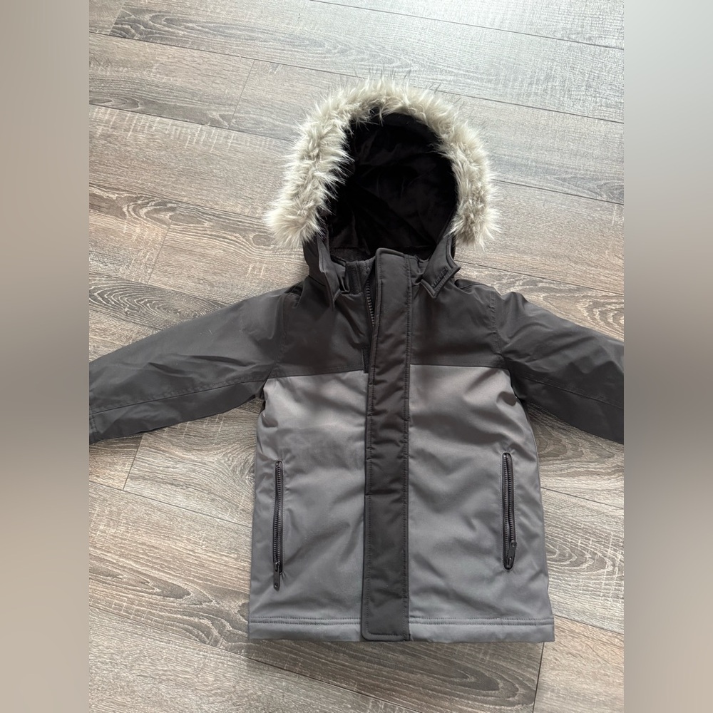 Abercrombie & Fitch Kids Two-Tone Ultra Parka